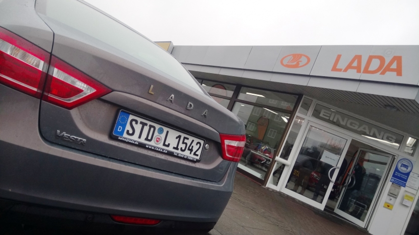 Стартовали продажи LADA Vesta в Германии