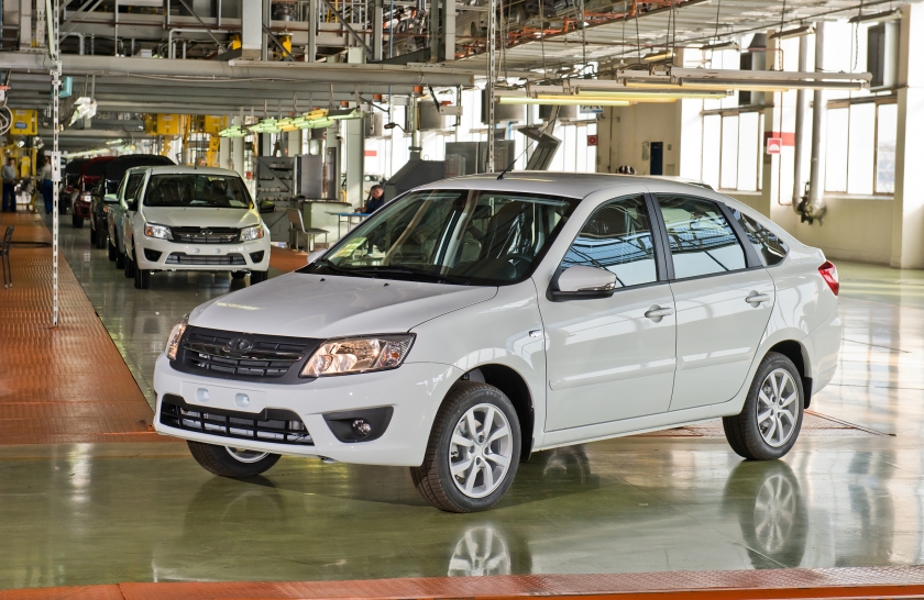 LADA Granta liftback - производство стартовало в Тольятти